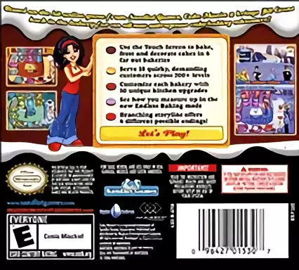 Image n° 2 - boxback : Cake Mania 2 - Jill's Next Adventure!